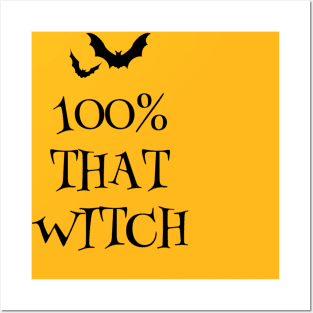 100% That Witch Posters and Art